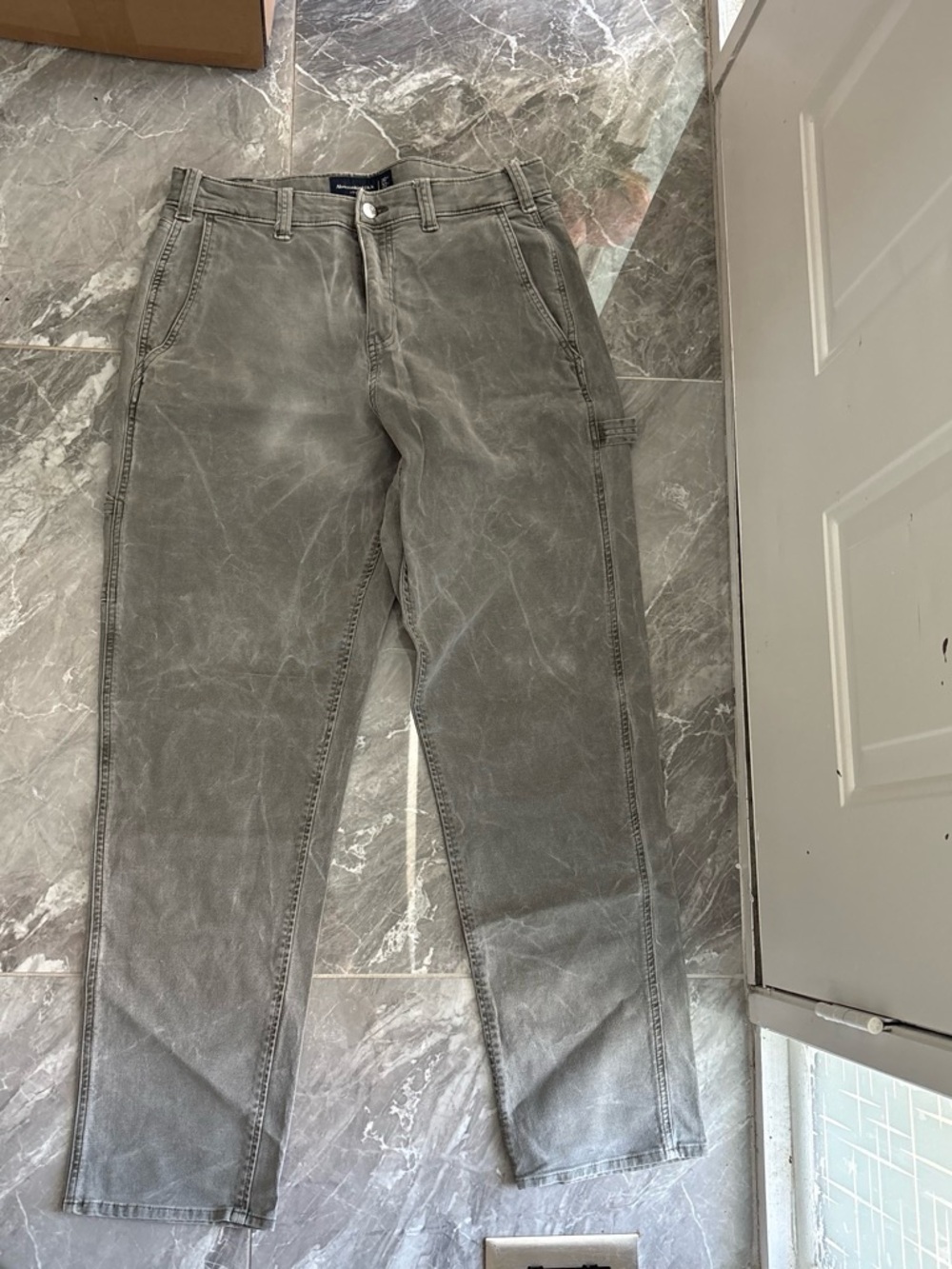 Abercrombie Washed Carpenter/Cargo Pants